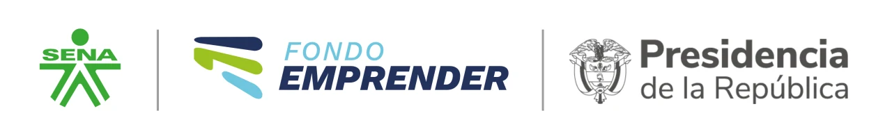 Logos de SENA, Fondo Emprender y Presidencia de la República